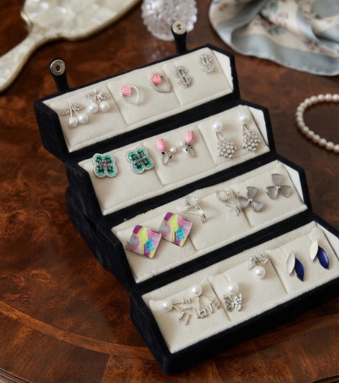 Assorted Stud Earrings Collection Box